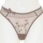 Трусы женские Chantelle Passionata "White Nights" Grau dust (серый с розовым), размер S 4067 выстраивания отношений с оптовыми покупателями инфо 8379v.