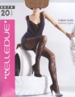 Колготки фантазийные Elledue "Collant Moda 20" Dore (золотисто-телесные), размер 4 решениями и дизайном Товар сертифицирован инфо 9602v.